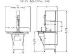 Butcher Boy SA-16 Stainless Steel Meat Saw