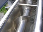 T-0951 FPEC INSULATED POLISHED SCREW STEAM BLANCHER